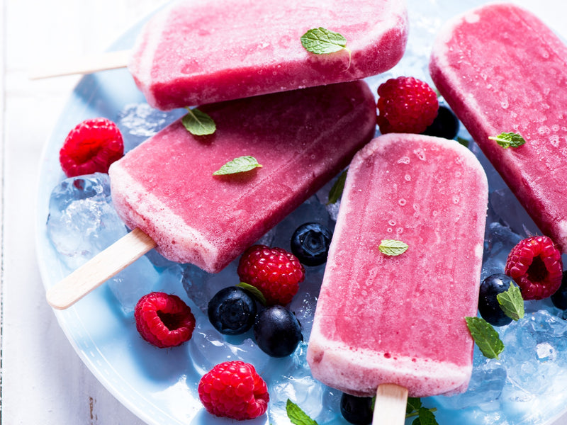 Strawberry Spritz Popsicle