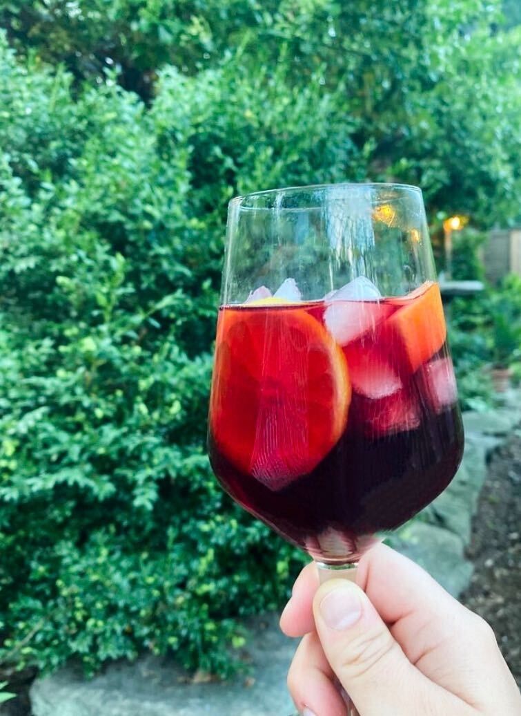 Hibiscus Red Wine Sangria