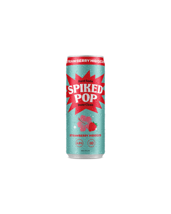 Spiked Pop - Strawberry Hibiscus
