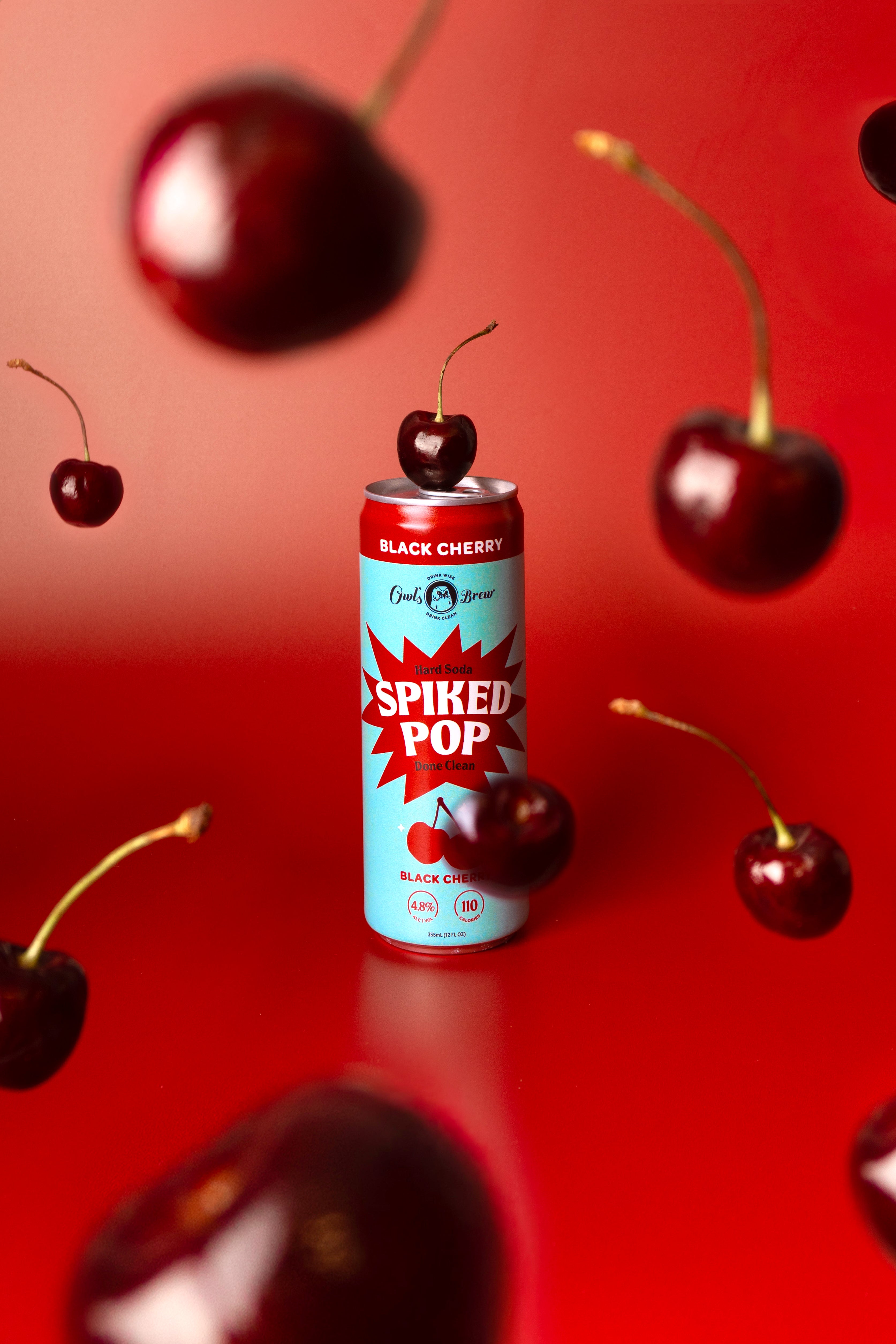 Spiked Pop - Black Cherry