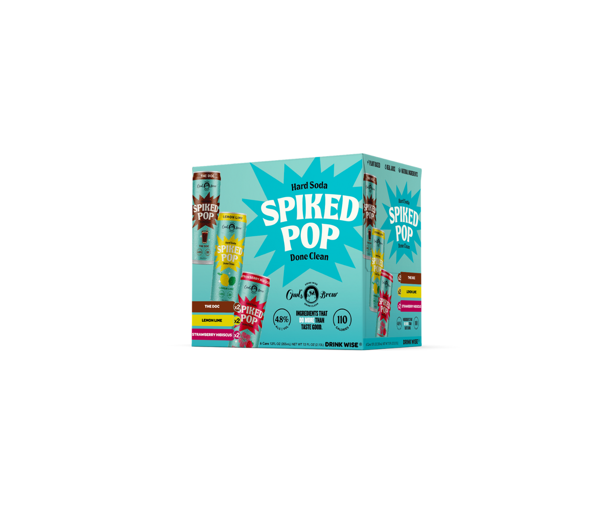 Spiked Pop Variety (6 Cans)