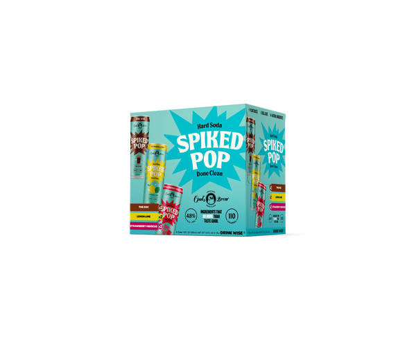 Spiked Pop Variety (6 Cans)