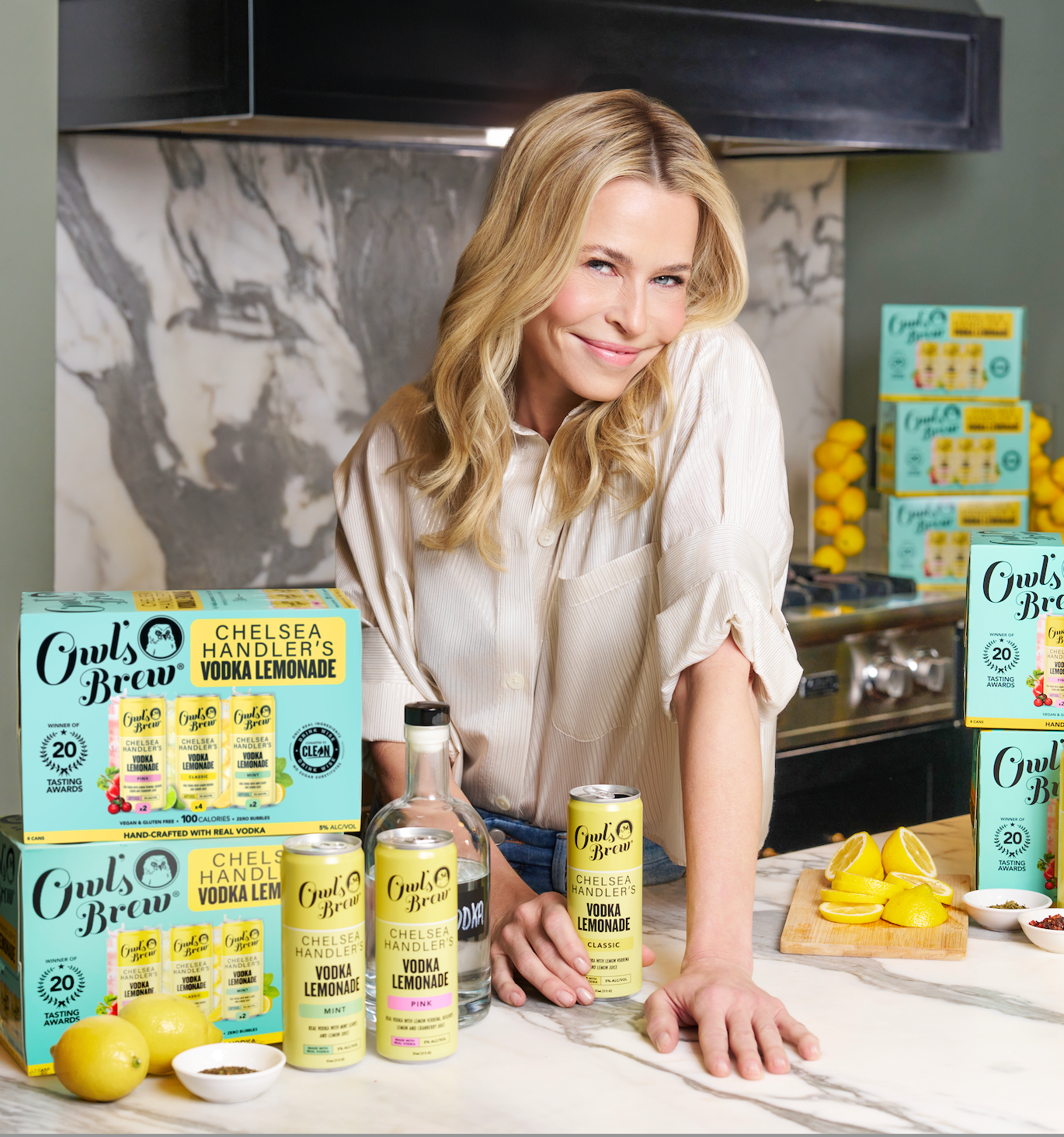 Chelsea Handler's Vodka Lemonade - Pink