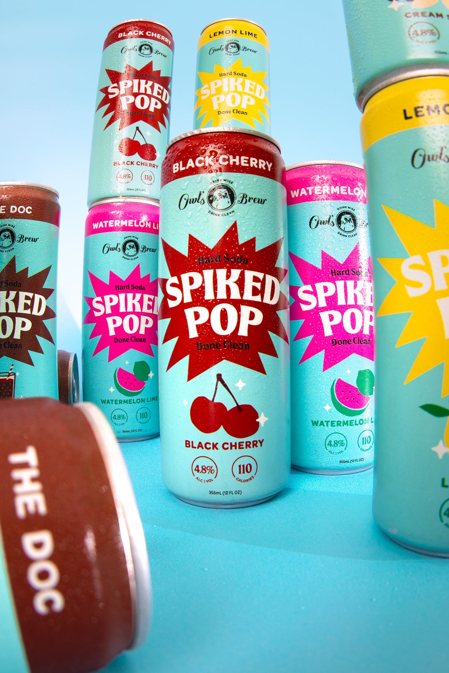 Spiked Pop - Black Cherry