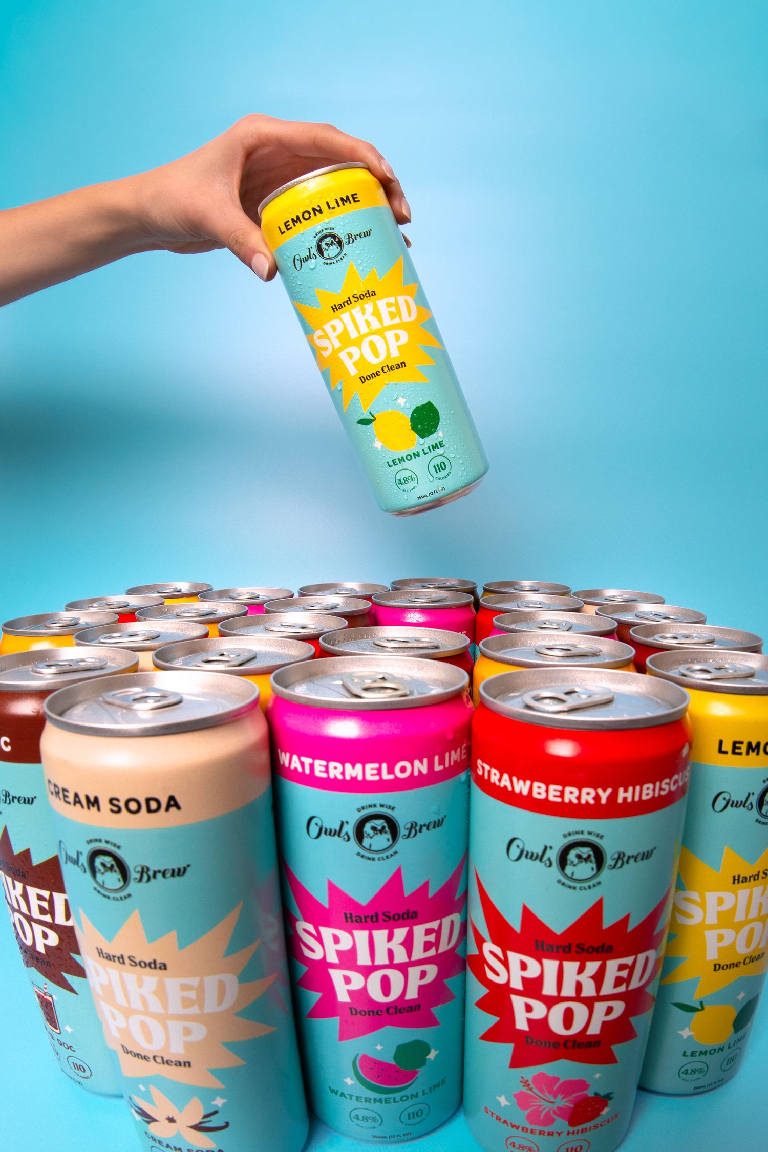Spiked Pop - Lemon Lime