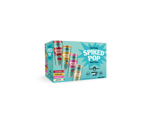 Spiked Pop Variety  (12 Cans)