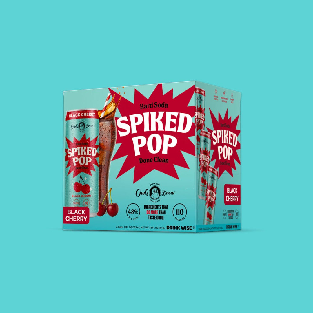 Spiked Pop - Black Cherry