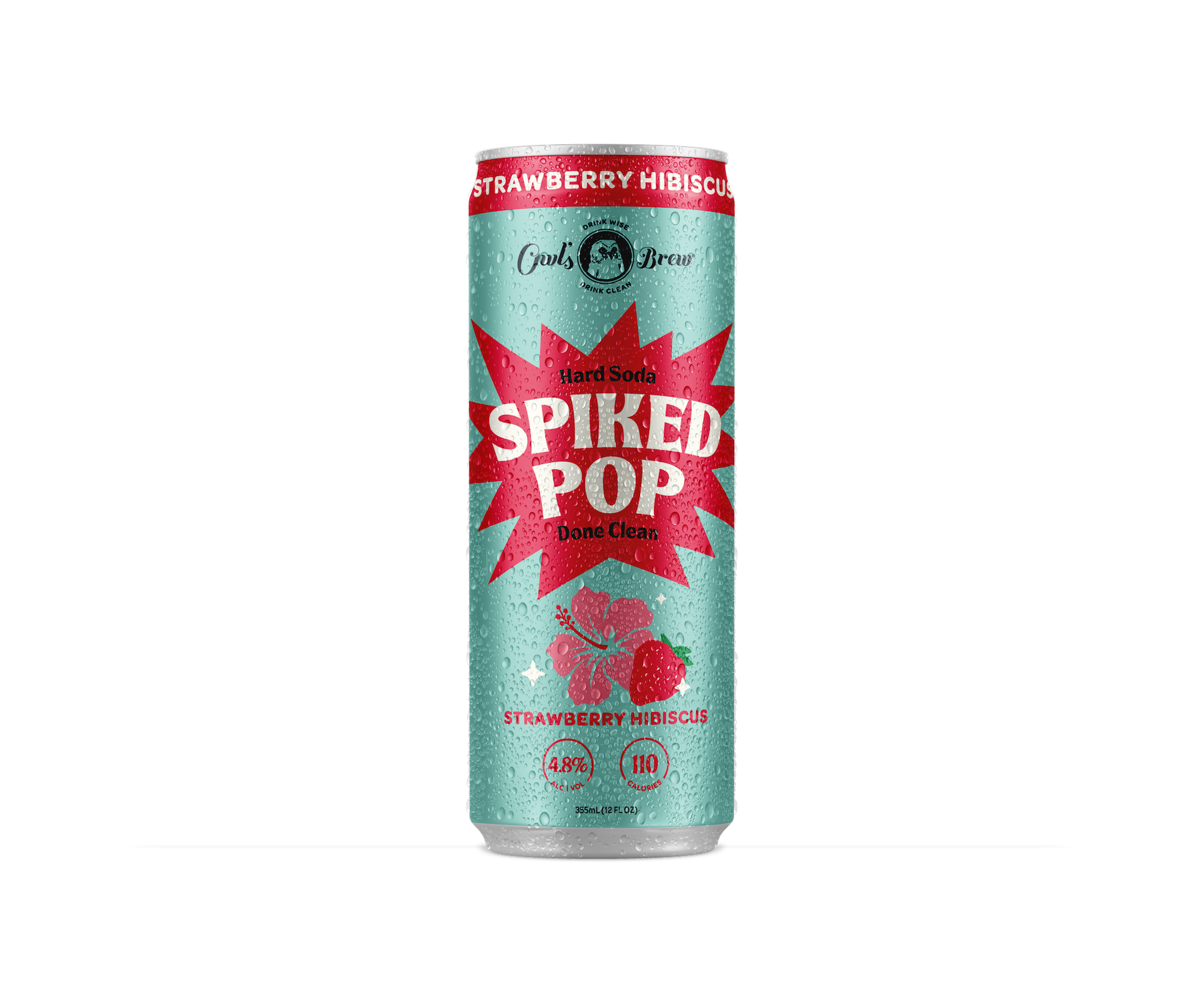 Spiked Pop - Strawberry Hibiscus