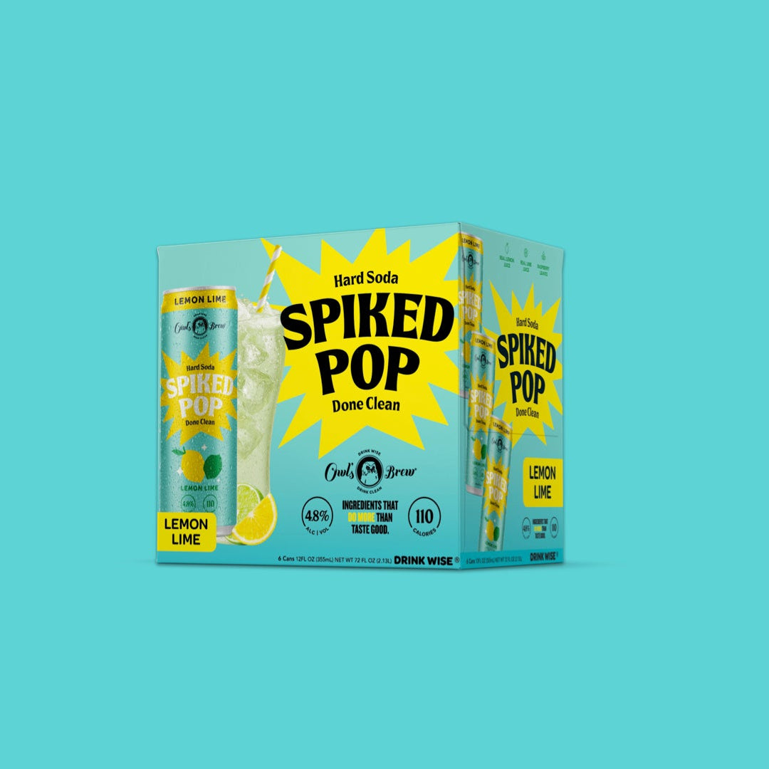 Spiked Pop - Lemon Lime