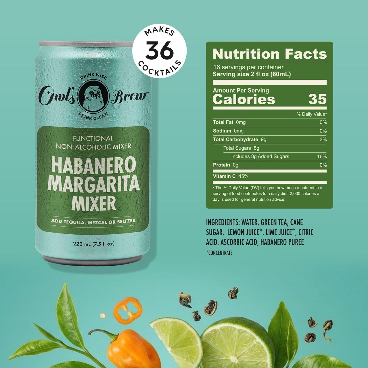Habanero Margarita Mixer
